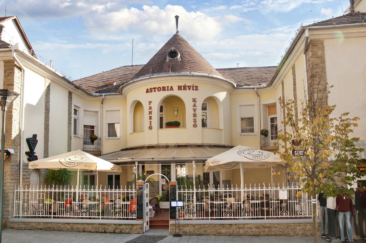 Astoria Panzio Bed & Breakfast Heviz Exterior photo